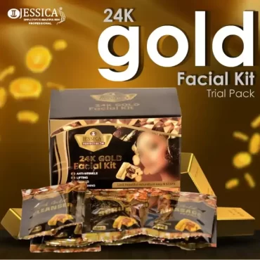Jessica 24k Gold Trial Facial Kit
