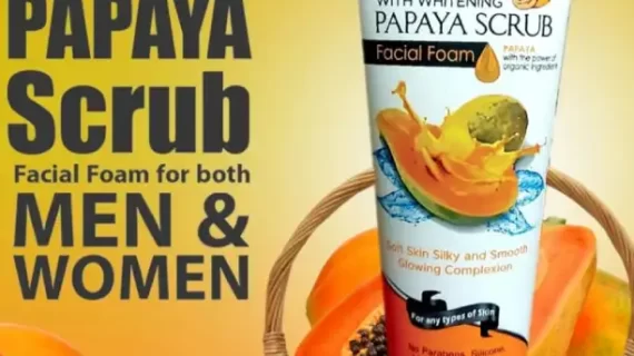 Jessica Exfoliating with Whitening Papaya Scrub