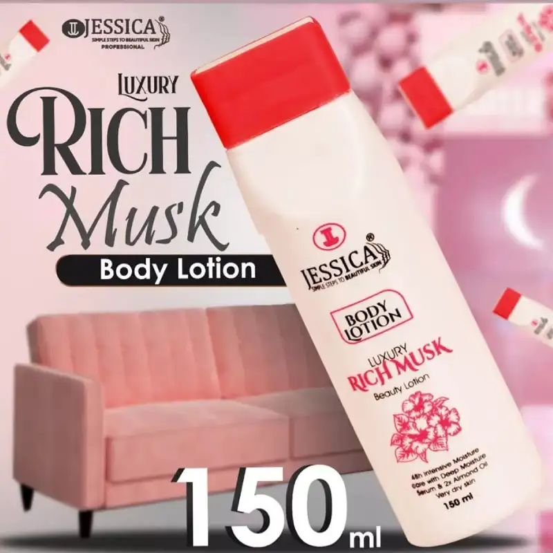 Jessica Luxury Rich Musk Beauty Lotion