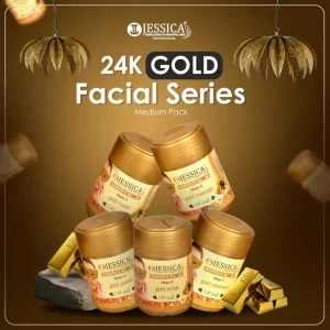 Jessica 24K Gold Facial Kit 250g Medium Pack