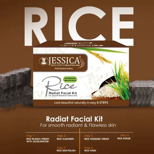 Jessica Rice Radiant Facial Trial Kit 6 Steps