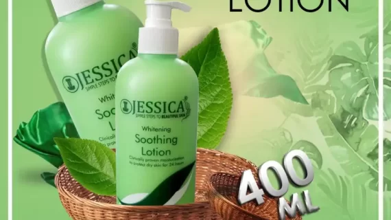 Jessica Whitening Soothing Lotion With Tea Tree Oil 400ml