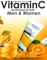 Jessica Anti Aging Vitamin C Facial Foam Face Wash
