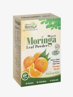 Moringa Leaf Powder Orange Flavor
