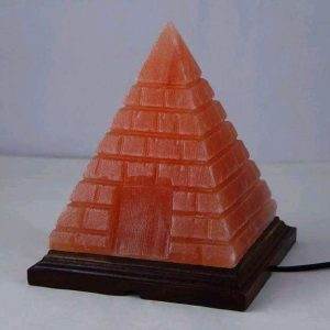Pyramids Himalayan Salt Lamp