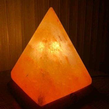 Pyramids Himalayan Salt Lamp