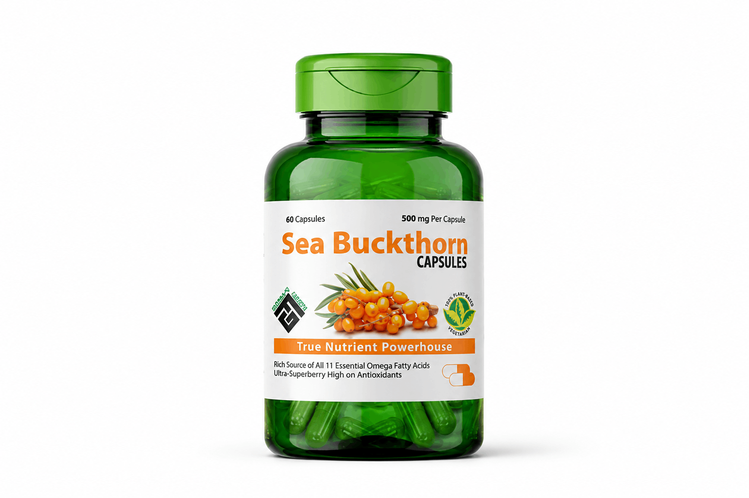 Sea Buckthorn Capsules 500mg