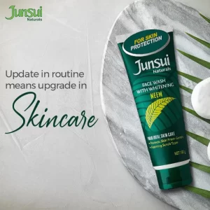 Junsui Naturals Face Wash with Whitening NEEM 100gm Back