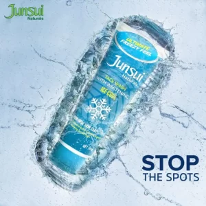 Junsui Naturals Whitening With Ice Cool Face Wash Back