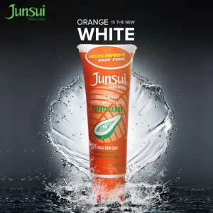 Junsui Naturals Whitening With Papaya Scrub Face Wash Back