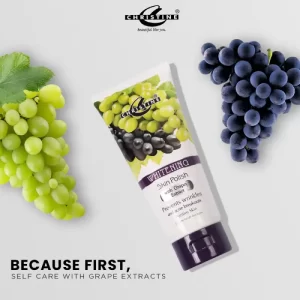 Whitening Skin Polish with Grapes Extract