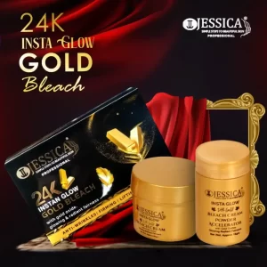 Jessica 24K Gold Bleach Cream & Activator Student Pack